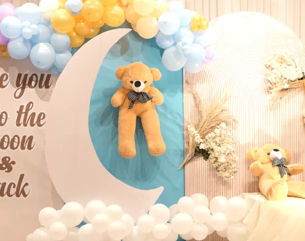 birthday party function Birthday stage decor