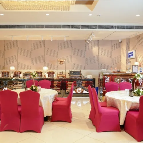 Buffet Area At Cuisineo Banquet Buffet Area